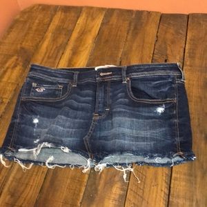 Hollister short Jean skirt
